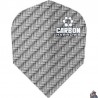 Harrows Carbon Silver Standard Dart Flight