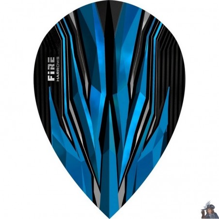 Plume de Dard Harrows Fire Bleue Pear
