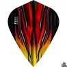 Harrows Fire Yellow & Red Kite Dart Flight