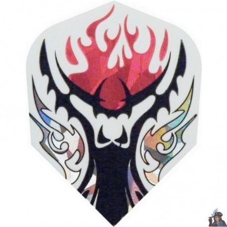 Harrows Hologram Tribal Torch Standard Dart Flight