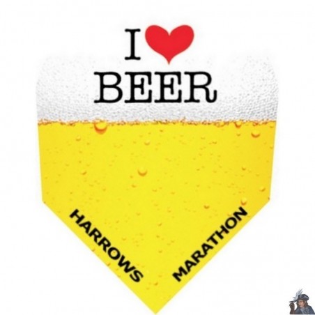 Plume de Dard Harrows Marathon I Love Beer Standard