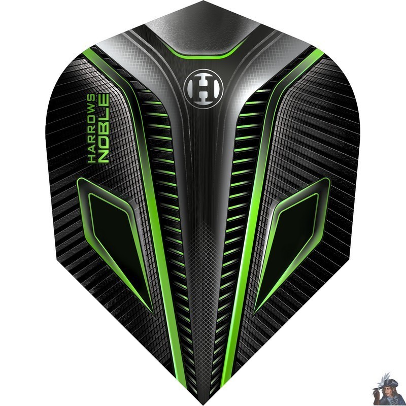 Harrows Noble Green Standard Dart Flight