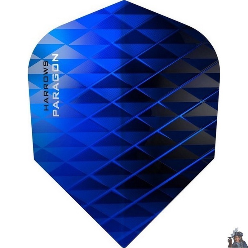 Harrows Paragon Blue Standard Dart Flight