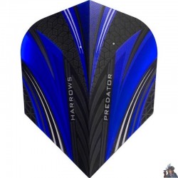 Plume de Dard Harrows Predator Bleue Standard