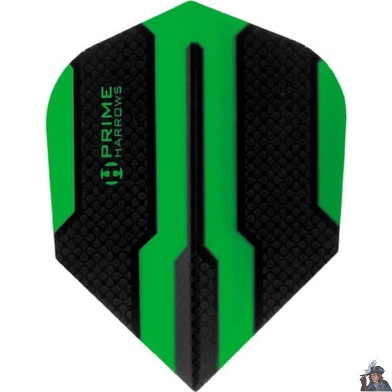 Harrows Prime Dual Zone Green Standard Dart Flight