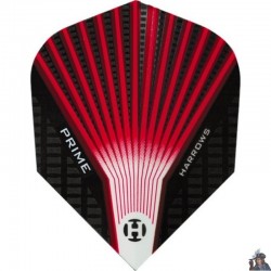 Harrows Prime Fan Red Standard Dart Flight