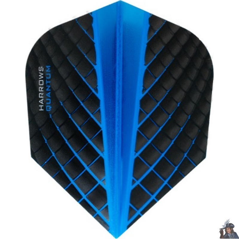Plume de Dard Harrows Quantum Bleue Standard