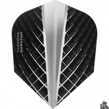 Harrows Quantum Smokey Standard Dart Flight Harrows Quantum Smokey Standard Dart Flight