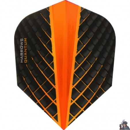 Plume de Dard Harrows Quantum Orange Standard