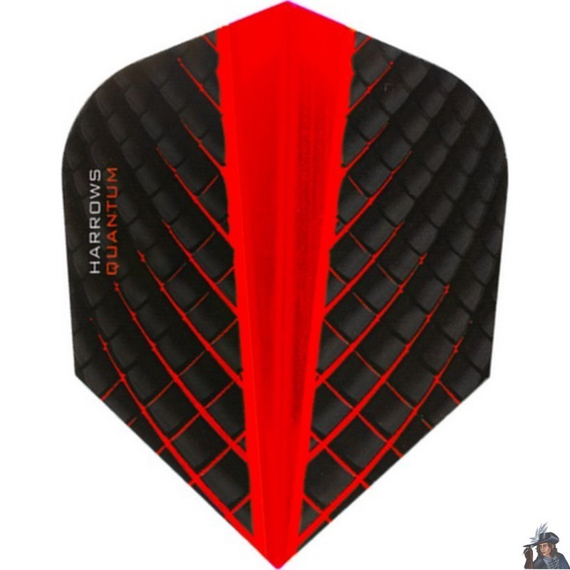 Plume de Dard Harrows Quantum Rouge Standard