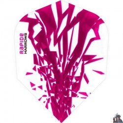 Harrows Rapide Pink Standard Dart Flight