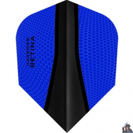 Plume de Dard Harrows Retina X Bleue Standard