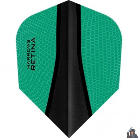 Plume de Dard Harrows Retina X Jade Standard