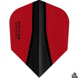 Harrows Retina X Red Standard Dart Flight