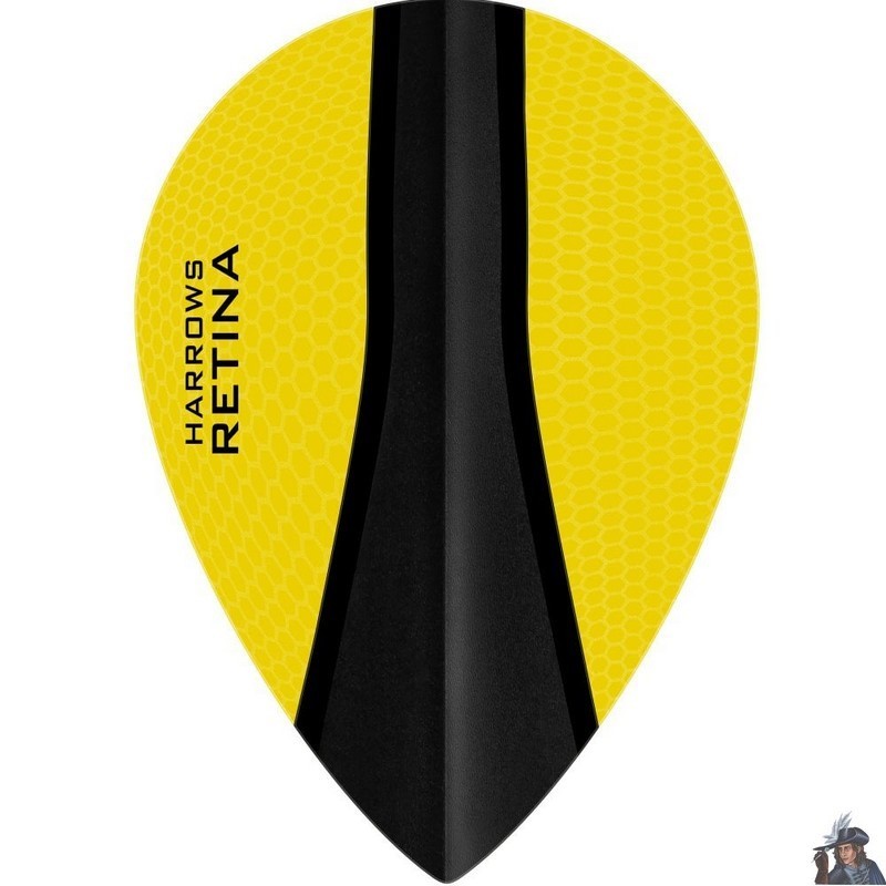 Plume de Dard Harrows Retina X Jaune Pear