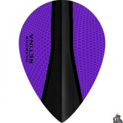 Harrows Retina X Purple Pear Dart Flight