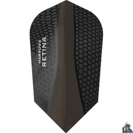 Plume de Dard Harrows Retina Fumée Slim