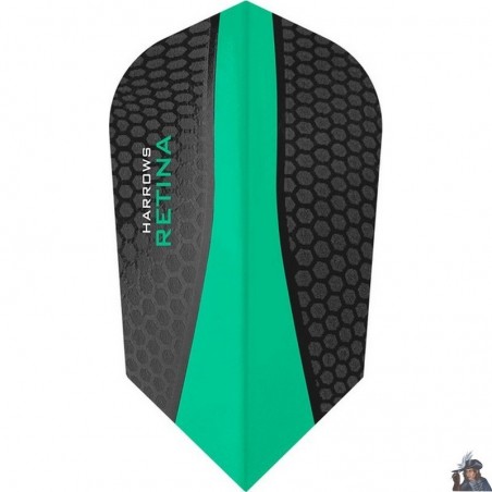 Plume de Dard Harrows Retina Jade Slim