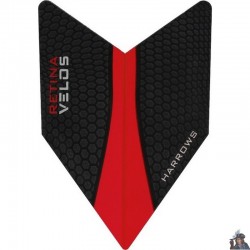 Harrows Retina Red Velos Dart Flight