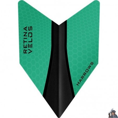 Plume de Dard Harrows Retina X Jade Velos