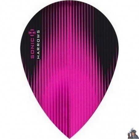 Harrows Sonic Pink Pear Dart Flight