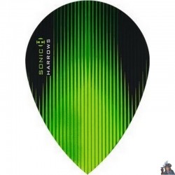 Harrows Sonic Green Pear Dart Flight