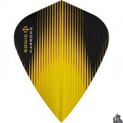 Plume de Dard Harrows Sonic Jaune Kite
