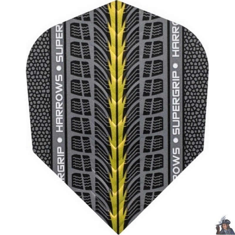 Harrows Supergrip Gold Standard Dart Flight