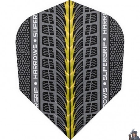 Harrows Supergrip Gold Standard Dart Flight