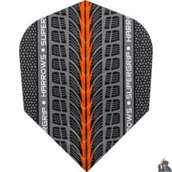 Harrows Supergrip Orange Standard Dart Flight