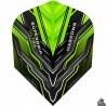 Harrows Supergrip Ultra Green Standard Dart Flight