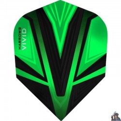 Harrows Vivid Green Standard Dart Flight