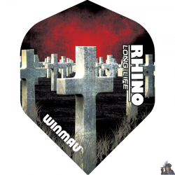 Winmau Rhino 100 Graveyard Standard Dart Flight