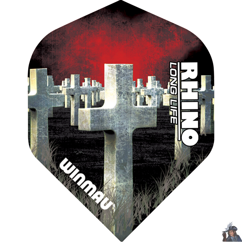 Plume de Dard Winmau Rhino 100 Cimetière Standard