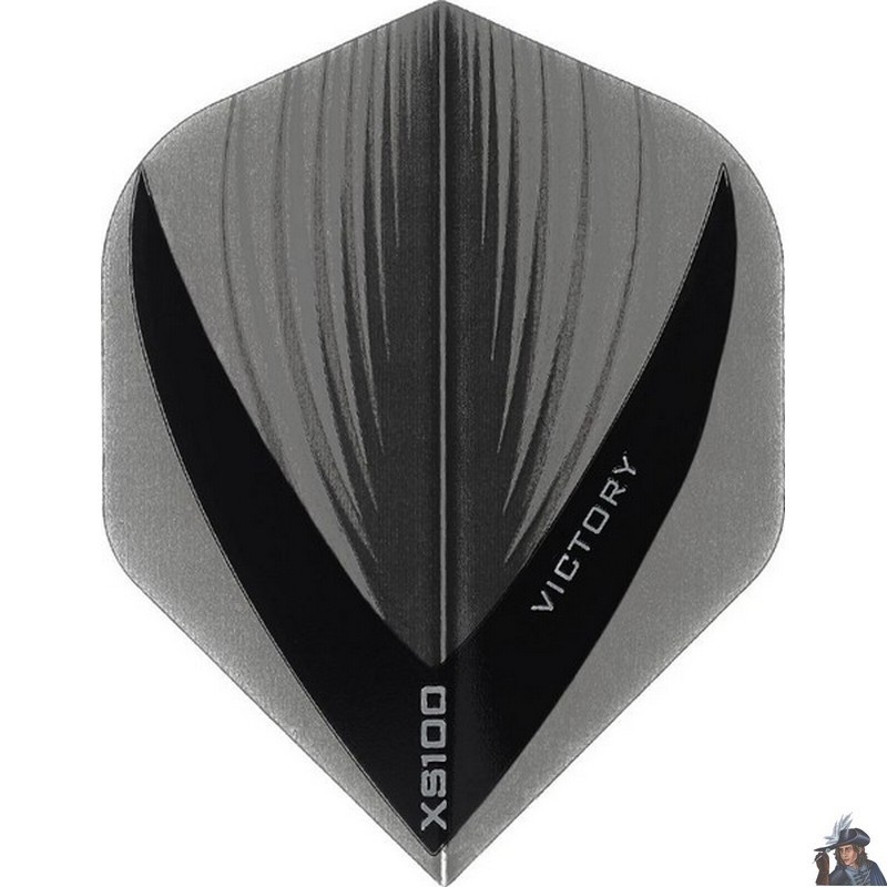 Victory Vista Smokey Standard Dart Flight