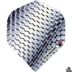 Plume de Dard Elkadart Titanium Argent Standard