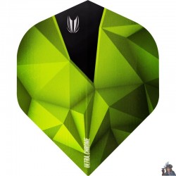 Plume de Dard Target Shard Ultra Chrome Émeraude Standard