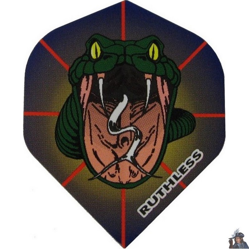 Ruthless Snake Head Standard Dart Flight