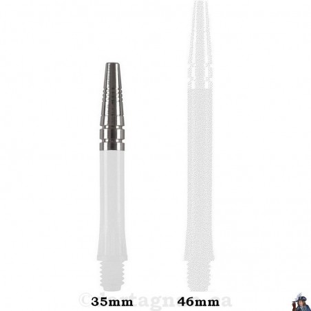 Harrows Alamo White Short Dart Shaft/Stem