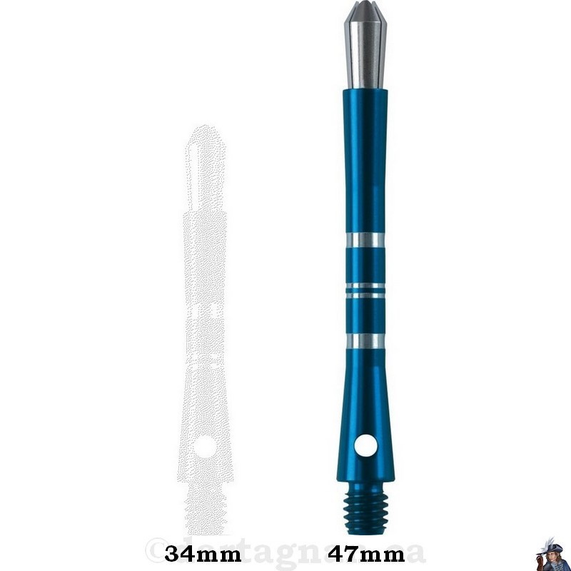 Tige de Dard Harrows Colette Bleue Médium