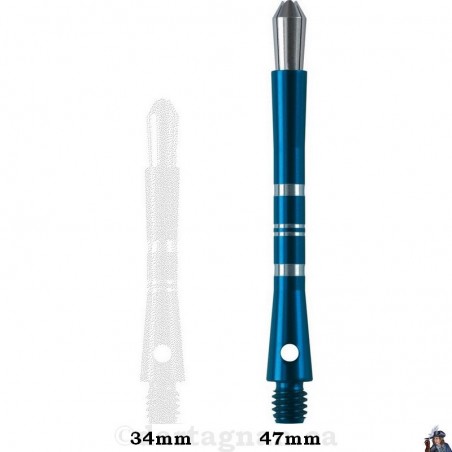 Tige de Dard Harrows Colette Bleue Médium