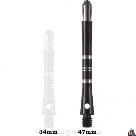 Tige de Dard Harrows Colette Noire Médium