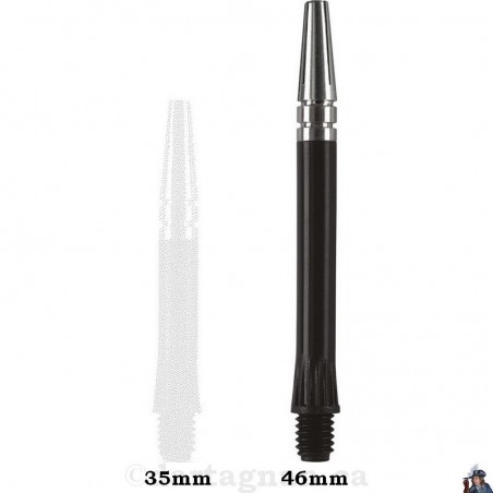 Harrows Gyro Black Medium Dart Shaft