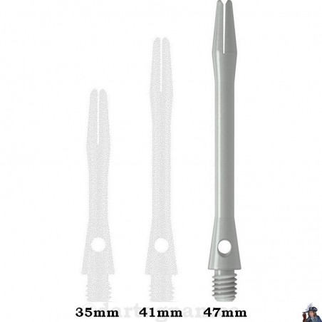 Harrows Keramic White Medium Dart Shaft / Stem Harrows Keramic White Medium Dart Shaft / Stem