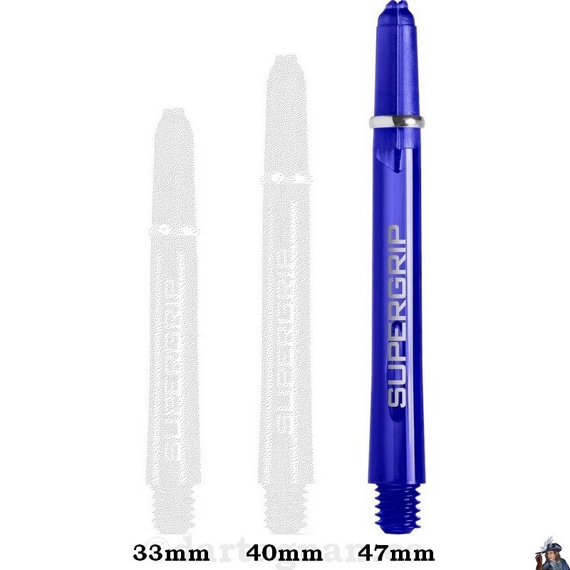 Harrows Supergrip Blue Medium Dart Shaft / Stem