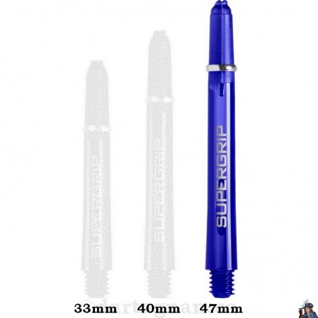 Tige de Dard / Fléchette Harrows Supergrip Bleue Médium