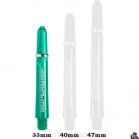 Tige de Dard / Fléchette Harrows Supergrip Jade Courte