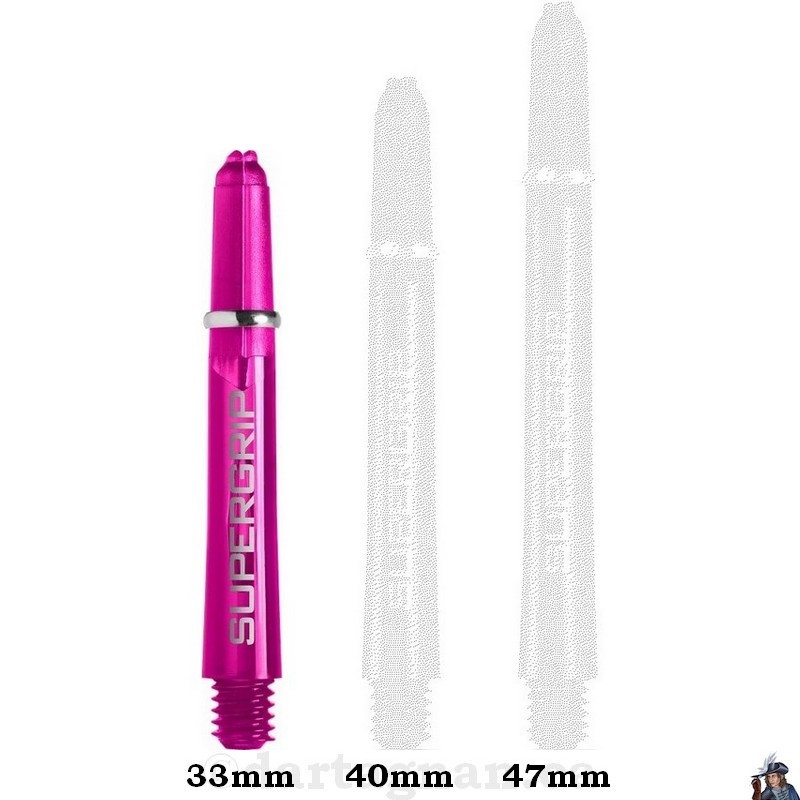 Harrows Supergrip Pink Short Dart Shaft / Stem