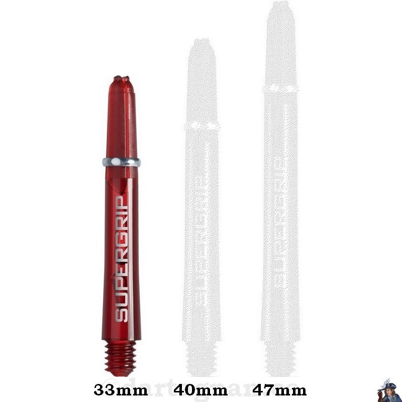 Harrows Supergrip Red Short Dart Shaft / Stem
