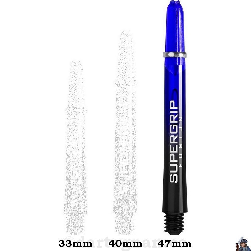 Harrows Supergrip Fusion Blue Medium Dart Shaft / Stem